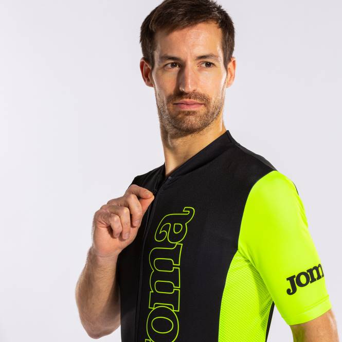bisiklet forması Joma siyah floresan sarı0RJD742
