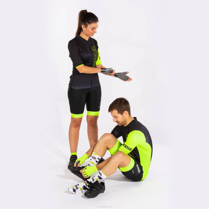 bisiklet forması Joma siyah floresan sarı0RJD742