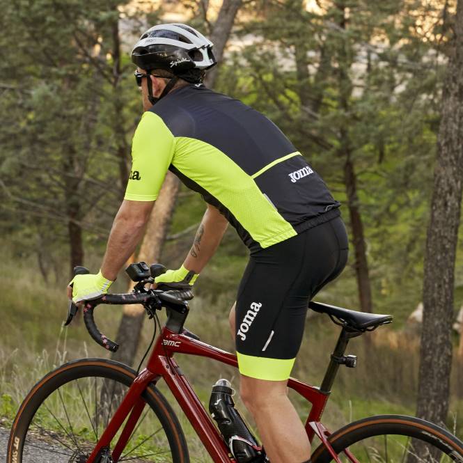 bisiklet forması Joma siyah floresan sarı0RJD742