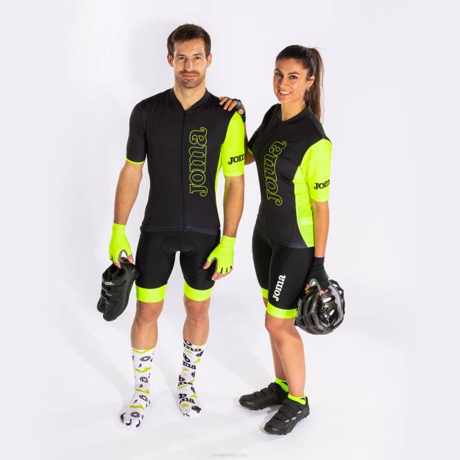 bisiklet forması Joma siyah floresan sarı0RJD742