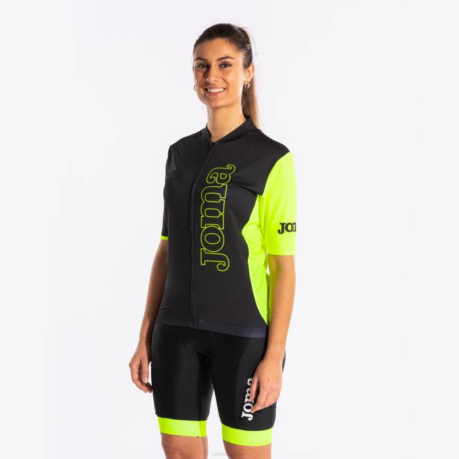 bisiklet forması Joma siyah floresan sarı0RJD742