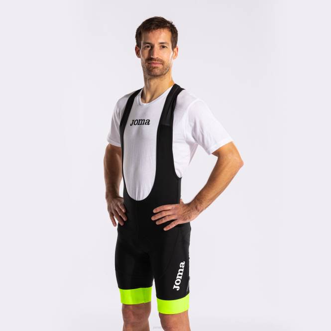 bisiklet şortu Joma siyah floresan sarı erkekler 0RJD790