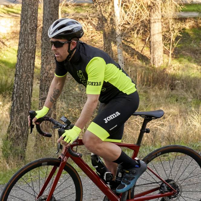 bisiklet şortu Joma siyah floresan sarı erkekler 0RJD790