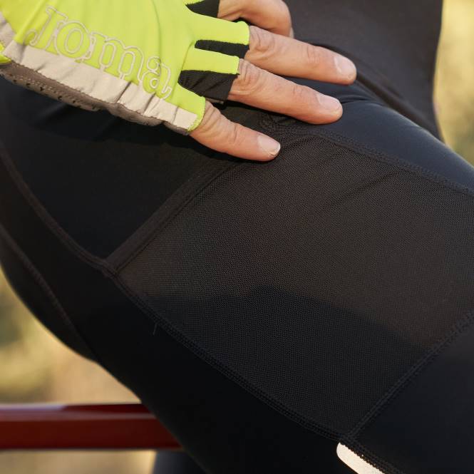 bisiklet şortu Joma siyah floresan sarı erkekler 0RJD790