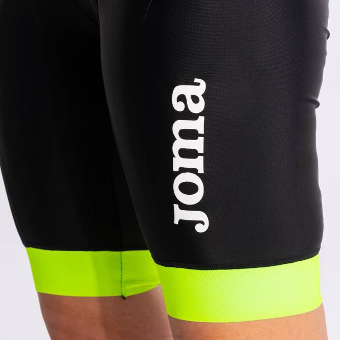 bisiklet şortu Joma siyah floresan sarı kadınlar 0RJD3753