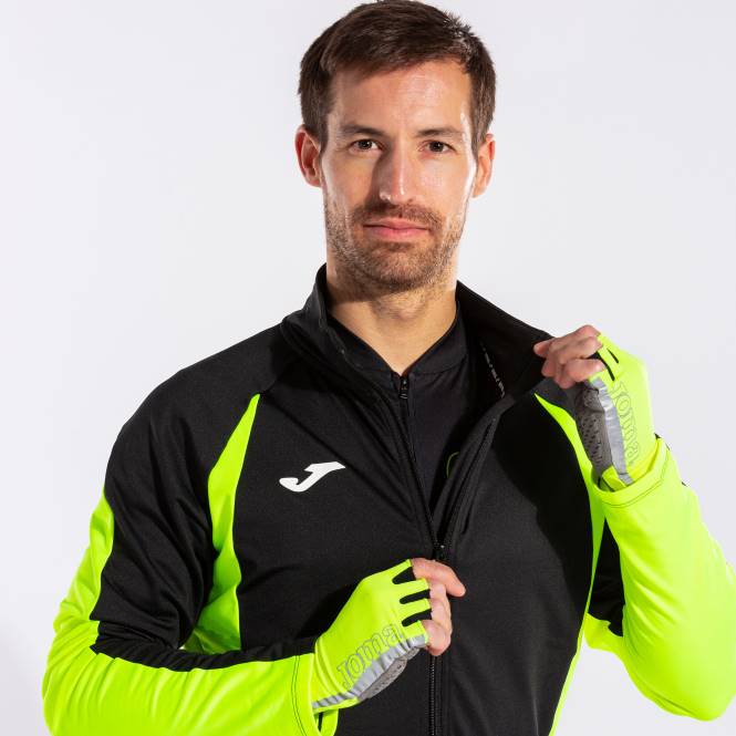 ceket crono Joma siyah floresan sarı0RJD310