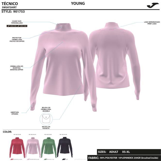 ceket defne Joma mor kadınlar 0RJD1935