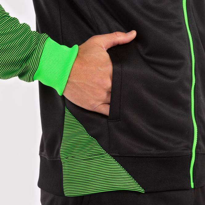 ceket temel ii Joma siyah floresan yeşil erkekler 0RJD3135