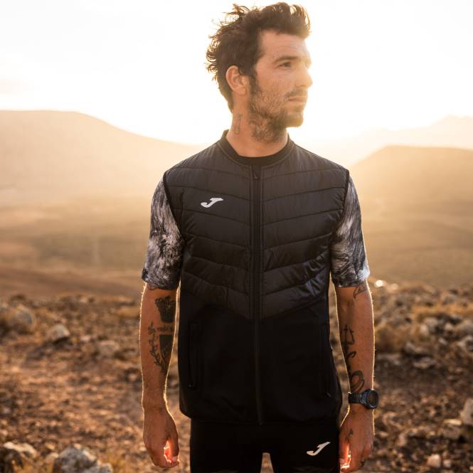 dolgulu yelek r-combi Joma siyah erkekler 0RJD4740