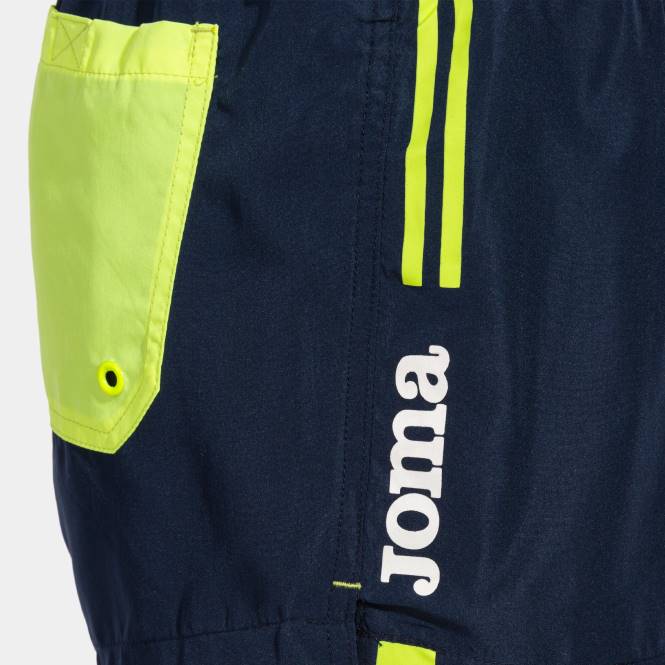 erkek mayoları klasik Joma lacivert floresan sarı erkekler 0RJD574