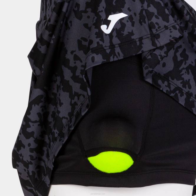 etek cancha Joma siyah kadınlar 0RJD3890