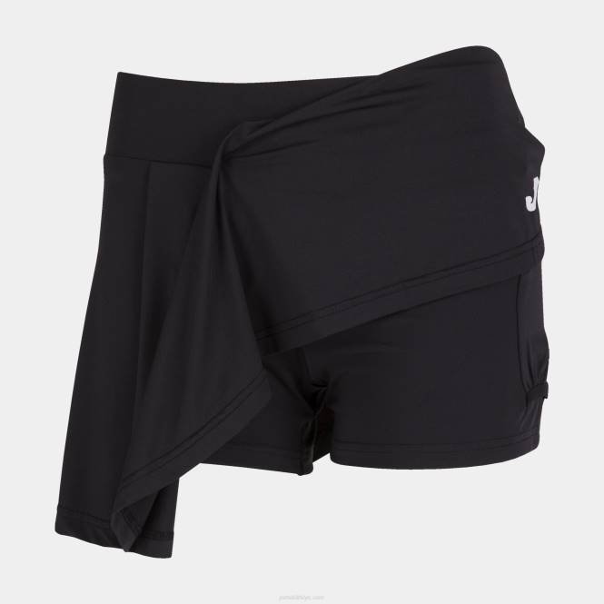 etek torneosu Joma siyah beyaz kadınlar 0RJD4054