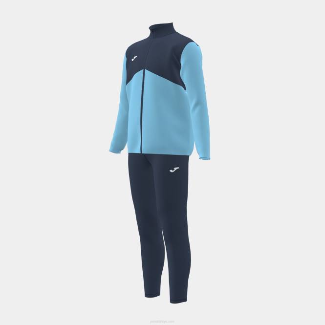 eşofman erkek parkı Joma lacivert floresan turkuaz0RJD2759