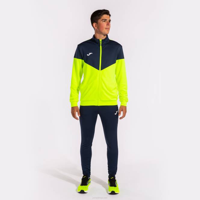 eşofman oxford Joma floresan sarı lacivert erkekler 0RJD4106