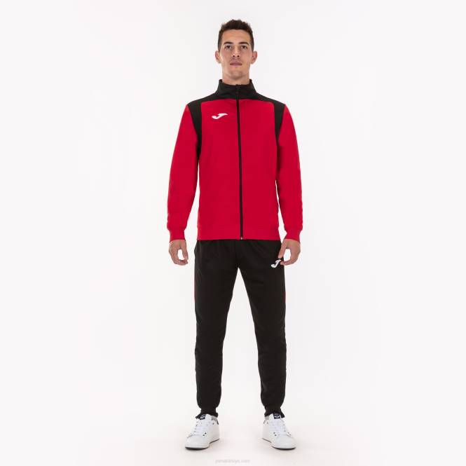 eşofman şampiyonası v Joma kırmızı siyah erkekler 0RJD3386