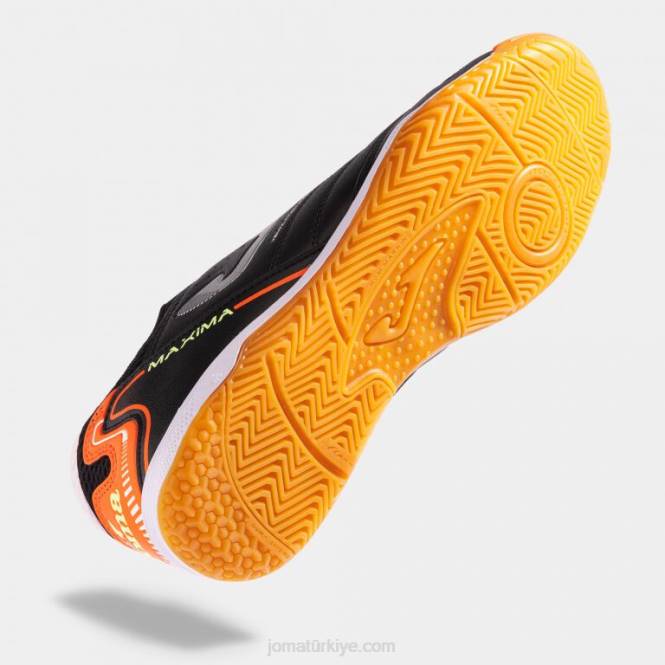 futsal ayakkabı maxima 23 kapalı Joma siyah turuncu0RJD112