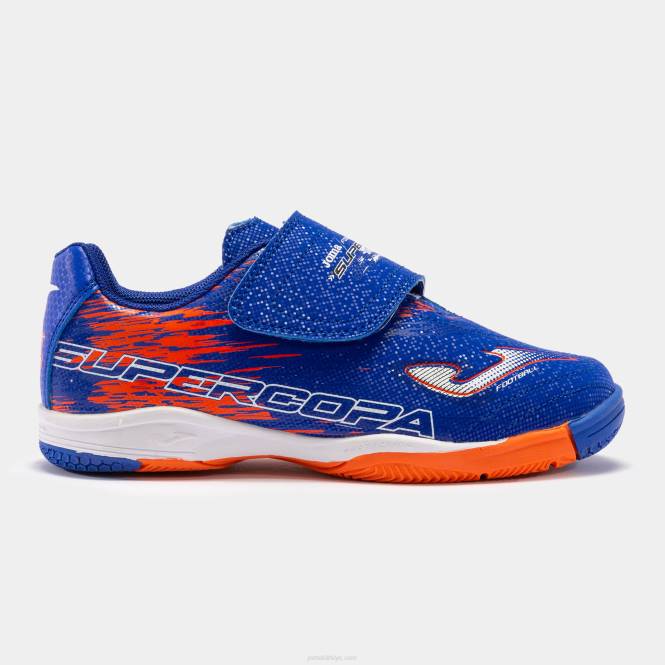 futsal ayakkabı supercopa jr 23 kapalı junior Joma kraliyet mavisi mercan0RJD2776