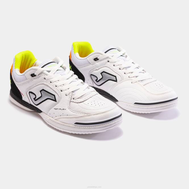 futsal ayakkabı top flex 23 kapalı Joma siyah beyaz0RJD25