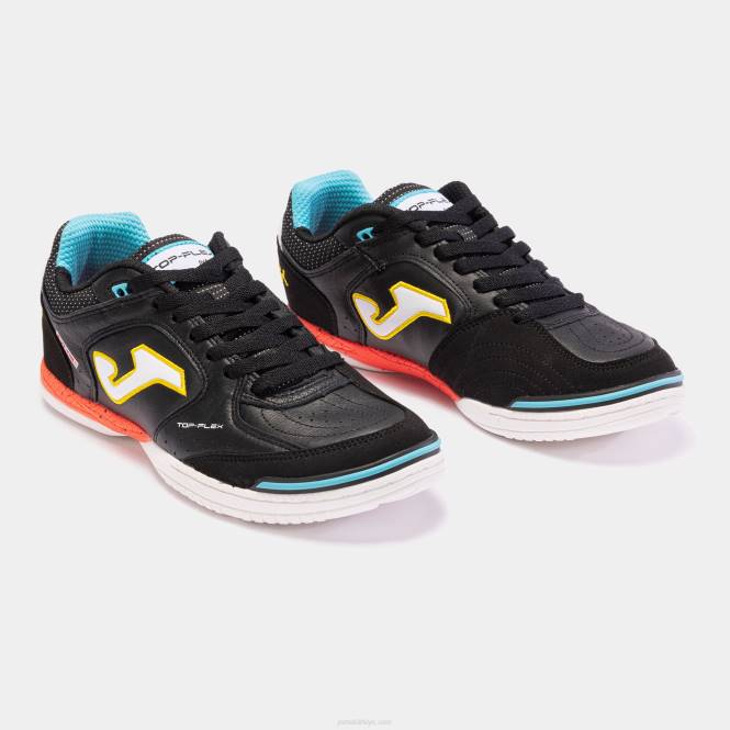 futsal ayakkabı top flex 23 kapalı Joma siyah kırmızı0RJD173