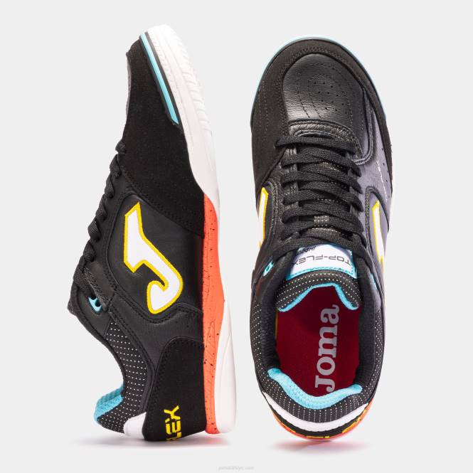 futsal ayakkabı top flex 23 kapalı Joma siyah kırmızı0RJD173