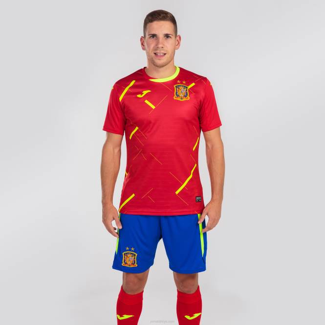 gömlek kısa kollu 1 forma ispanyolca futsal seçimi Joma kırmızı0RJD4293