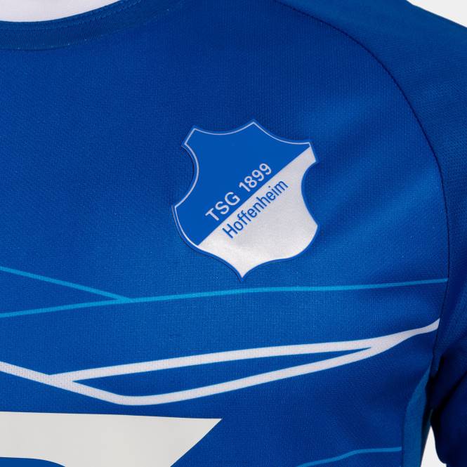 gömlek kısa kollu 1 üniforma hoffenheim 22/23 Joma Kraliyet mavisi0RJD1448