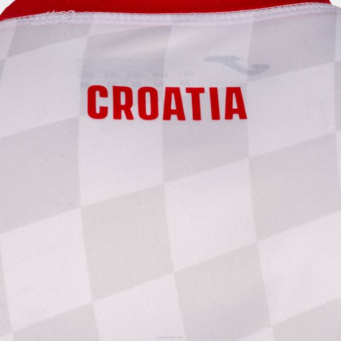 gömlek kısa kollu 1 üniforma hırvat hentbol federasyonu Joma Beyaz kırmızı0RJD1447