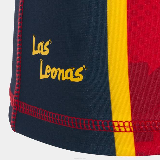 gömlek kısa kollu 1 üniforma ispanyol rugby federasyonu Joma kırmızı kadınlar 0RJD3915