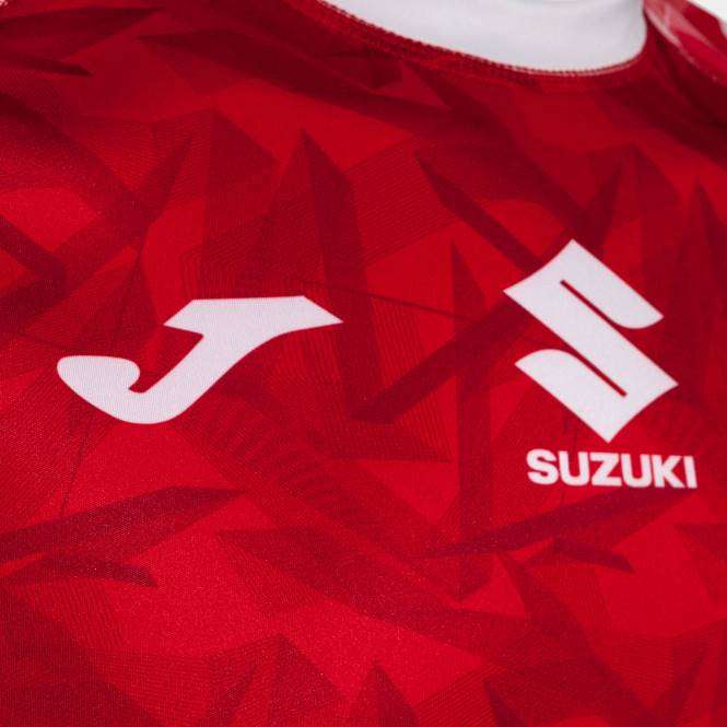 gömlek kısa kollu 1 üniforma polonya hentbol federasyonu Joma kırmızı beyaz0RJD4470