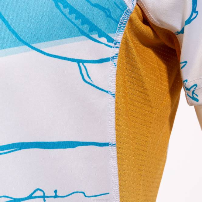 gömlek kısa kollu 1 üniforma rijeka 22/23 Joma Beyaz sarı0RJD4465