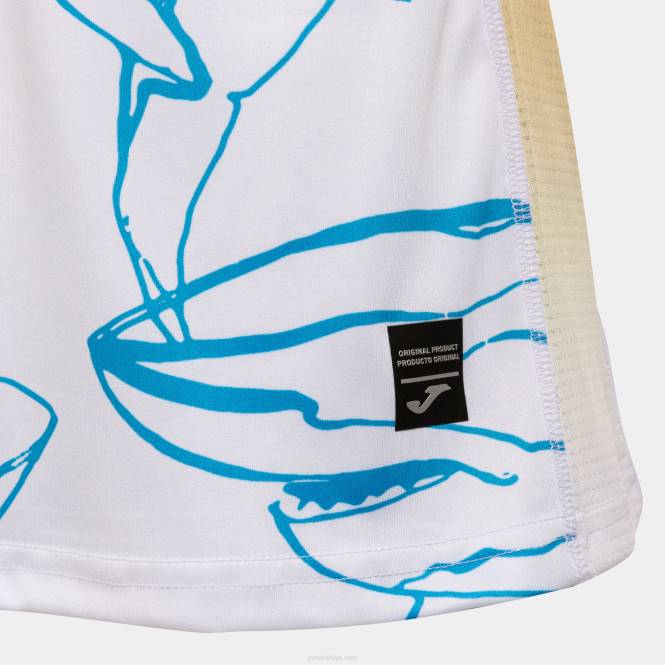 gömlek kısa kollu 1 üniforma rijeka 22/23 Joma Beyaz sarı0RJD4465