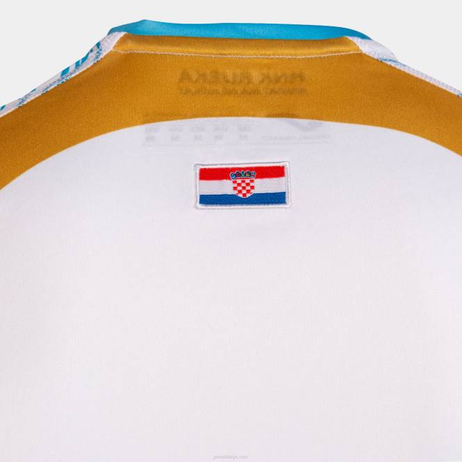 gömlek kısa kollu 1 üniforma rijeka 22/23 Joma Beyaz sarı0RJD4465