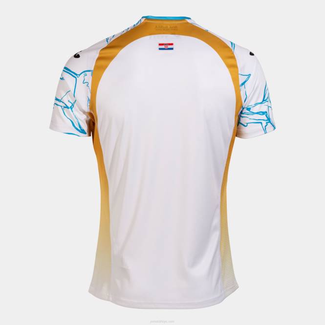 gömlek kısa kollu 1 üniforma rijeka 22/23 Joma Beyaz sarı0RJD4465