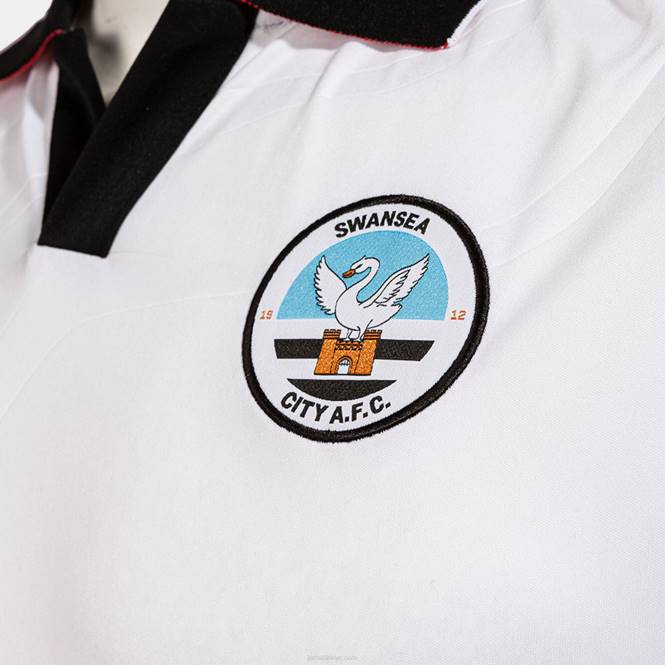 gömlek kısa kollu 1 üniforma swansea 22/23 Joma beyaz0RJD1028