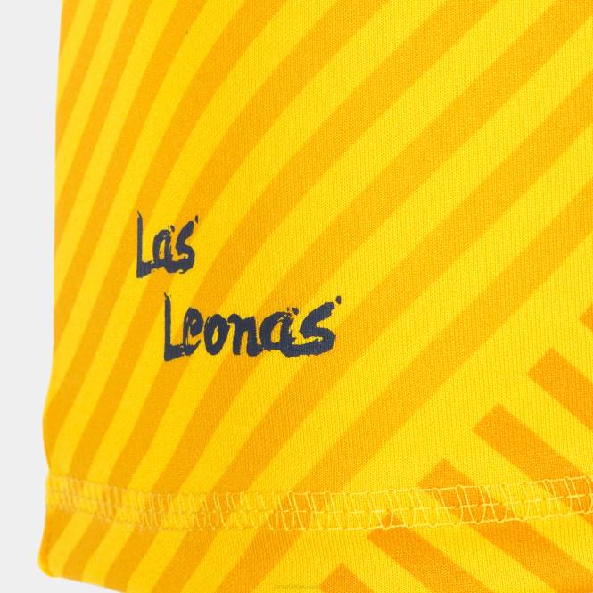 gömlek kısa kollu 2 üniforma ispanyol rugby federasyonu Joma sarı kadınlar 0RJD3588