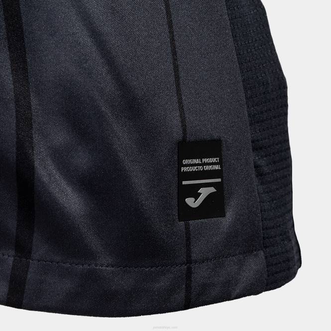 gömlek kısa kollu 3 üniforma swansea 22/23 Joma koyu gri kadınlar 0RJD3914