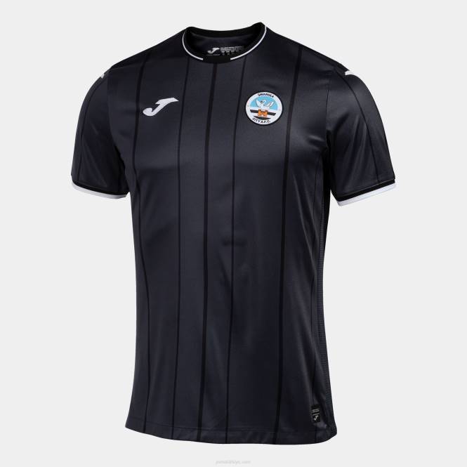 gömlek kısa kollu 3 üniforma swansea 22/23 Joma koyu gri0RJD1193