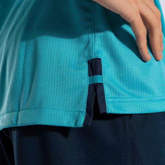 gömlek kısa kollu altın iv Joma floresan turkuaz lacivert erkekler 0RJD3028