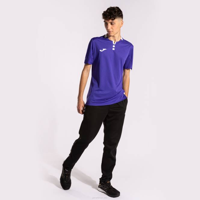 gömlek kısa kollu altın iv Joma mor beyaz erkekler 0RJD1046