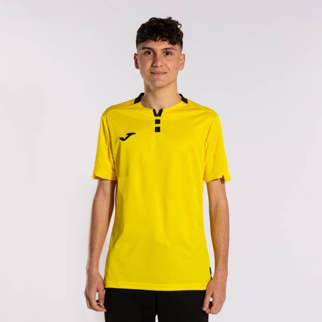 gömlek kısa kollu altın iv Joma sarı siyah erkekler 0RJD4710
