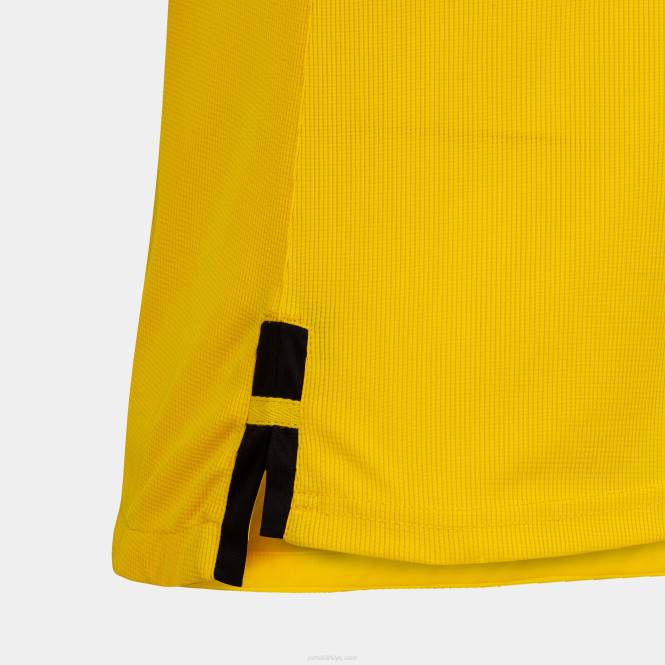 gömlek kısa kollu altın iv Joma sarı siyah erkekler 0RJD4710
