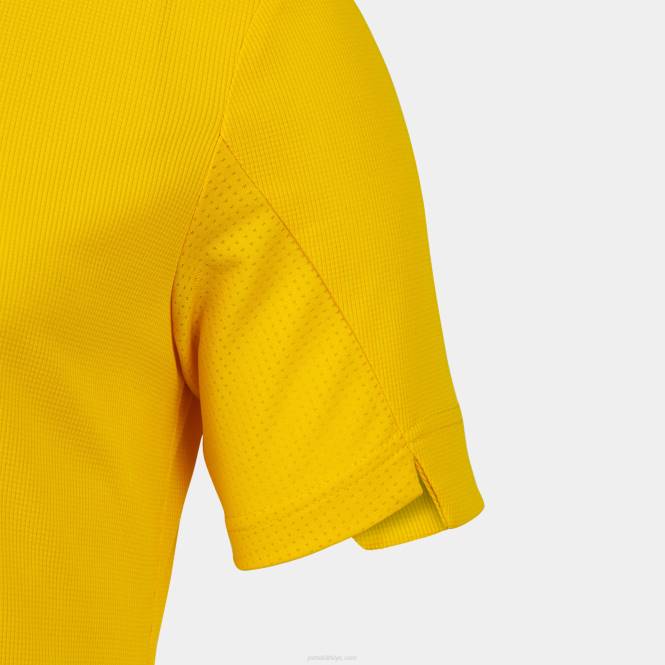 gömlek kısa kollu altın iv Joma sarı siyah erkekler 0RJD4710