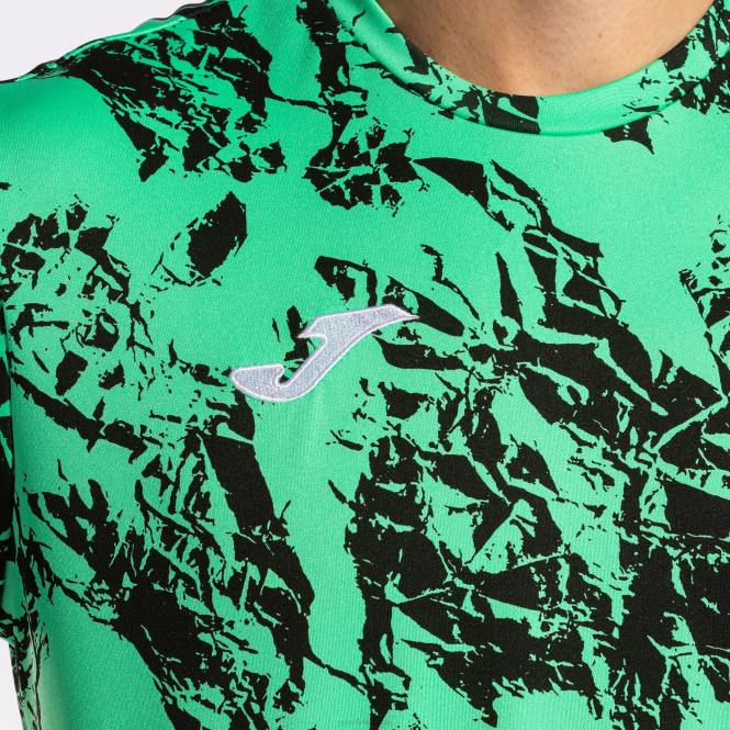 gömlek kısa kollu aslan Joma yeşil siyah erkekler 0RJD607