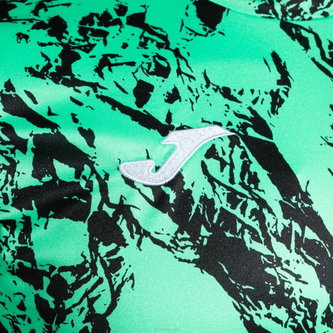 gömlek kısa kollu aslan Joma yeşil siyah erkekler 0RJD607