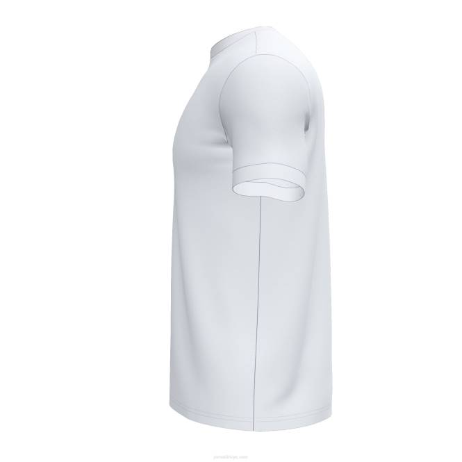 gömlek kısa kollu açık iii Joma beyaz erkekler 0RJD1197