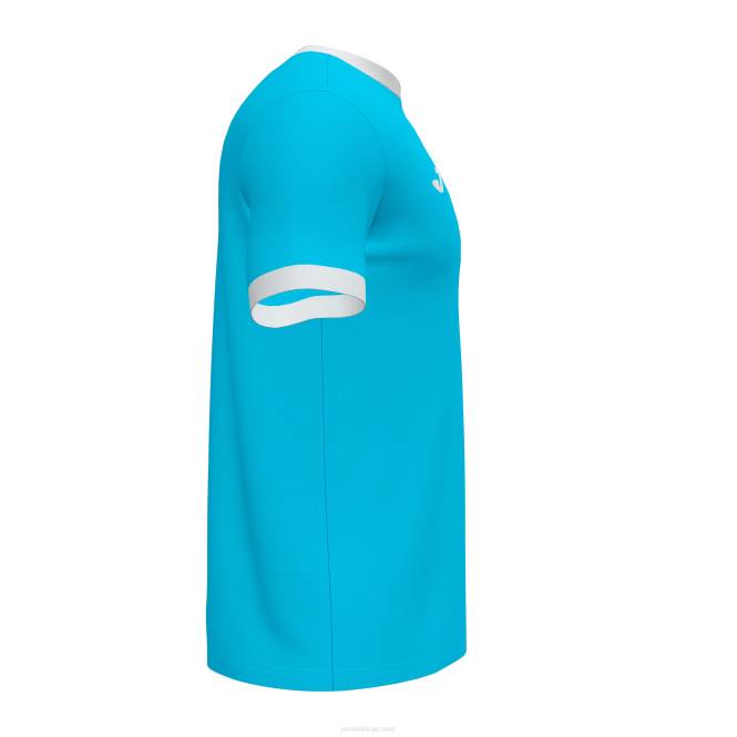 gömlek kısa kollu açık iii Joma floresan turkuaz erkekler 0RJD313