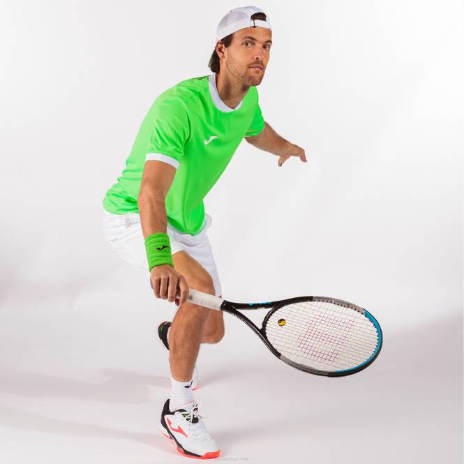 gömlek kısa kollu açık iii Joma floresan yeşil erkekler 0RJD3272