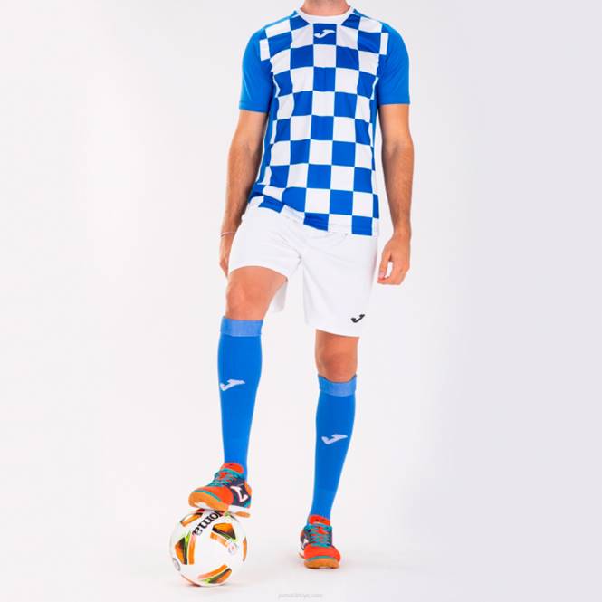 gömlek kısa kollu bayrak ii Joma kraliyet mavisi beyaz erkekler 0RJD4146