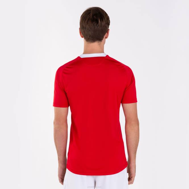 gömlek kısa kollu bayrak ii Joma kırmızı beyaz erkekler 0RJD1523