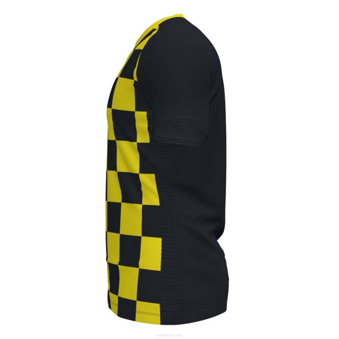 gömlek kısa kollu bayrak ii Joma siyah Sarı erkekler 0RJD3131